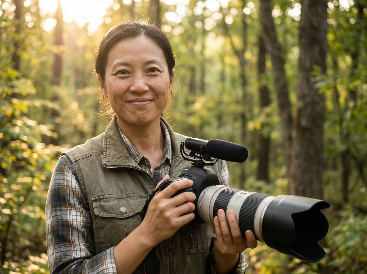 男同视频首席摄影师张晓雯 - 野生动物微距摄影专家